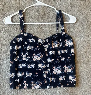 Abercrombie & Fitch Floral Tank - Small thumbnail 1