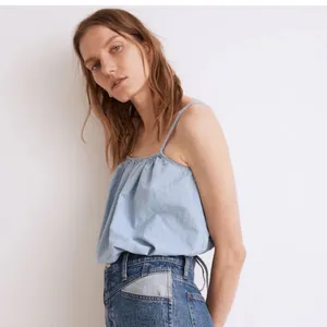 Madewell Denim Top Womens XL nwot Blue Chambray Meriden Vineshire Wash B1 thumbnail 5
