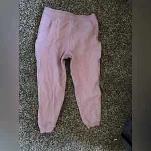 Lululemon Scuba High-Rise Jogger Pant Sz 12 in‎ Heathered Pink Taupe thumbnail 8