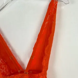 NWT We are HAH Comin' In HAHt Lace Bodysuit Burnt Orange Size XS NEW thumbnail 12