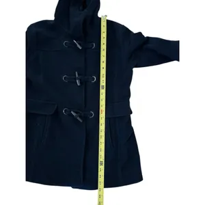 PENDLETON ROSLYN WATERPROOF LAMBSWOOL BLEND HOODED COAT BLUE NAVY Size Small thumbnail 5