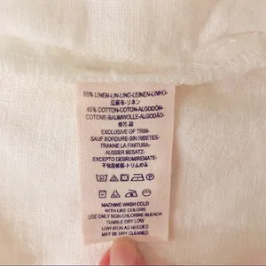 Free People Linen Sleeveless Button Down - Ivory - Large thumbnail 7