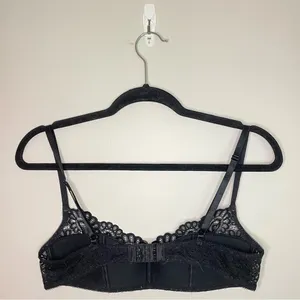 Lace Bralette, Black, Size M, EUC Black Size M thumbnail 2