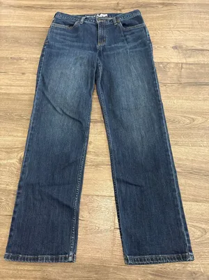 Carhartt Rugged Flex Loose Fit Jeans Dark Wash Denim BD2731-W Womens Size 10 thumbnail 1