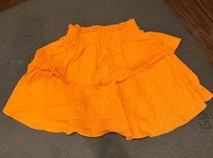 Princess Polly orange skirt thumbnail 1