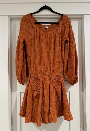 Smocked Mini Dress thumbnail 3