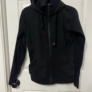 Athleta‎ Triumph full zip Hoodie Small Black thumbnail 2