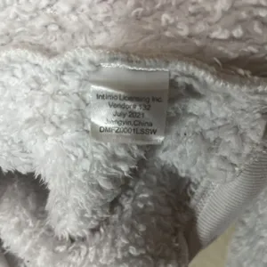 Olaf Frozen Disney Sweatshirt Chill Mode Fuzzy PJ Top‎ Sz S White Snowman thumbnail 5