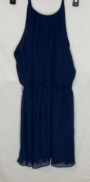 I.N. San Francisco Deep Blue Romper thumbnail 1