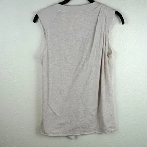 Lululemon Asymmetrical‎ Hem Tank Top To Class Tee In Heathered Dune Size S thumbnail 6