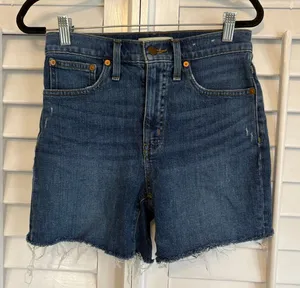 Madewell‎ High Rise Denim Shorts Size 25 thumbnail 1