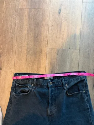 AGOLDE Ren High Rise Wide Leg Jeans- size 31 thumbnail 8