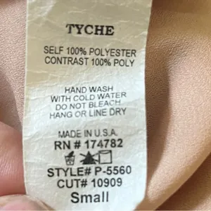 TYCHE‎ Women's Rose Gold Sequin Shorts With Pockets Small | EUC thumbnail 5