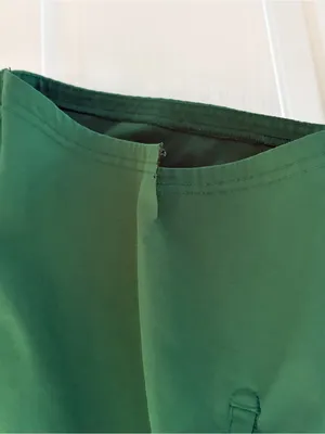 Nike Green Athletic Performance Shorts thumbnail 3