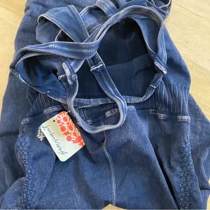 Free people good karma deepest navy onesie thumbnail 5