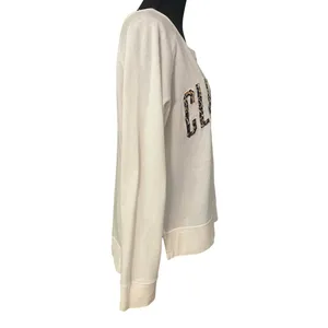 Clemson Leopard Print Sweatshirt Three Square‎ by Royce Apparel Women’s Large thumbnail 3