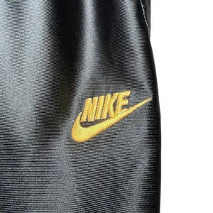 Nike Glam Dunk Popper Pants Black Satin Snap Side‎ Wide Leg XS CI9972-010 thumbnail 6