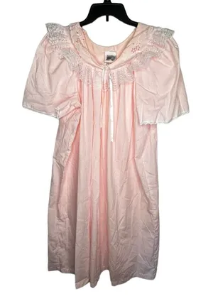 Vintage Simply Basic Pink Nightgown‎ Size XL thumbnail 1