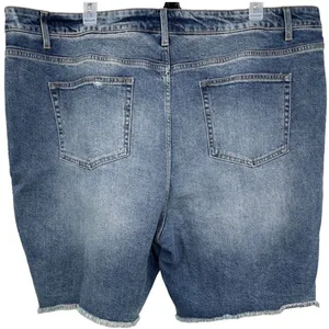 Terra & Sky Plus High Rise Blue Denim Jeans NEW Size 26W Womens Summer Vacation thumbnail 2
