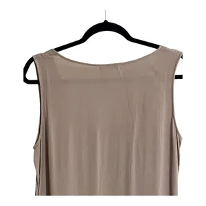 Nataya Women’s Taupe Dress Sz S Titanic Gatsby Jazz Party Wedding Tiered chiffon thumbnail 5
