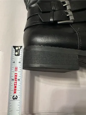 Style & Co Women’s Maliaa Buckled Tall Black Riding Boots - New - Size 7.5 thumbnail 16