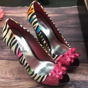 Hot Tomato sz 8 multicolor women shoes thumbnail 3