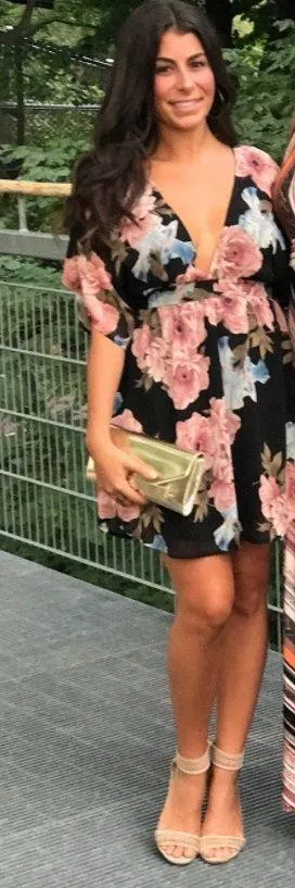 Forever 21 Floral Cocktail Dress thumbnail 1