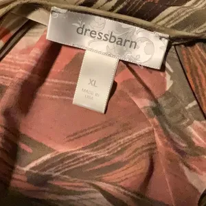 Dress Barn One-piece shirt with a scoop neck and halter. thumbnail 3
