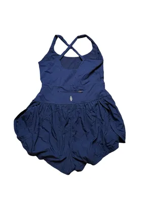 ✨💙 FP Movement righteous Runsie Romper Blue Athletic One‎ Piece Medium 💙✨ thumbnail 5