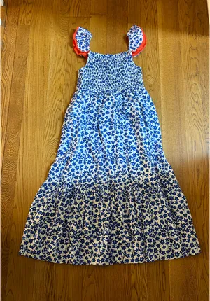 THML Midi Dress Blue thumbnail 1