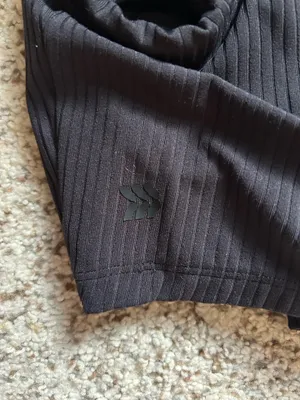 All in Motion Black Cropped Athletic Top thumbnail 3