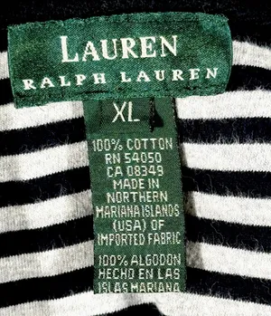 Lauren Ralph Lauren Womens XL Black Cotton Hooded Jacket Full Zip Snap Y2K thumbnail 7