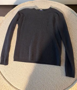 Patagonia Black/ Grey Ribbed Crewneck Sweater thumbnail 1