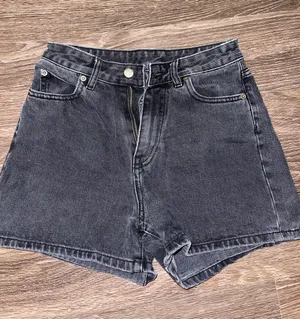 Dr. Denim Black Denim Shorts thumbnail 2