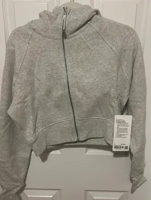 Lululemon Scuba Full-Zip Hoodie Gray thumbnail 2