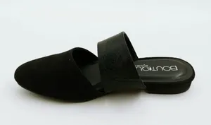 Boutique By Corkys Black Mules thumbnail 2