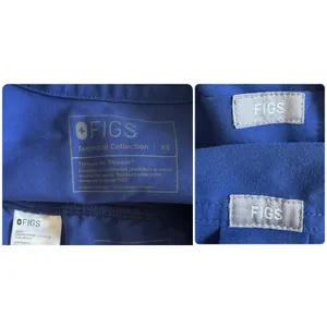 FIGS Technical Collection Women’s Scrub Blue Solid Joggers Pants Sz S thumbnail 5