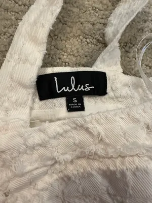 White Cropped Blouse thumbnail 5
