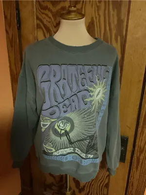 American Eagle Grateful Dead Summer Tour 76 Distressed Sweatshirt XS thumbnail 4