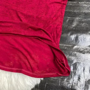 Harley Davidson Cold Shoulder Cutout Top Allover Burnout Flowy High Low Hem Y2k thumbnail 6