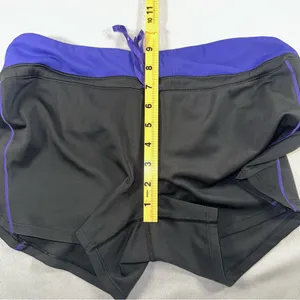 New Balance Lightning Dry Running Shorts Women’s Size Lg Purple Black 3.5in thumbnail 9