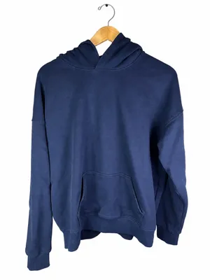 Mayfair The Label Be The Effect Butterfly Hoodie OS Navy Oversized thumbnail 3