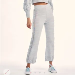 LoveShackFancy Toro Knit‎ Pants- Pastel Rainbow thumbnail 3