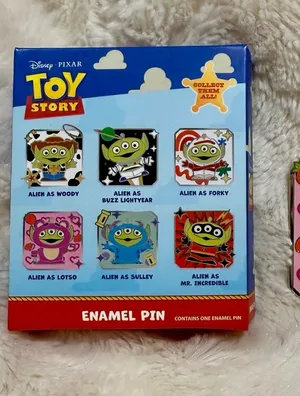 Disney Pixar Toy Story Alien Characters Blind Box Enamel Pin Hot Topic Exclusive thumbnail 1