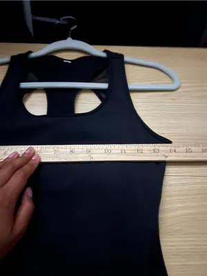 Lululemon Globetrotter Dress Black Mesh Cutout Racerback Size 4 thumbnail 11