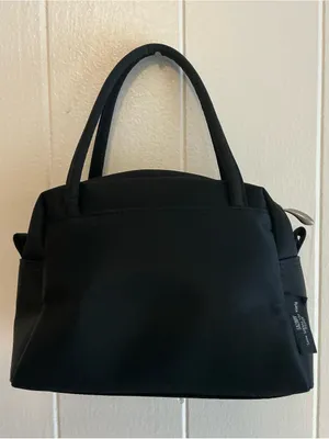 Rare HTF Nylon Black Sazaby From Japan Zip Handbag Bag thumbnail 1