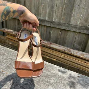 Emberly Platform Sandal by Steve‎ Madden brown size 11 thumbnail 8