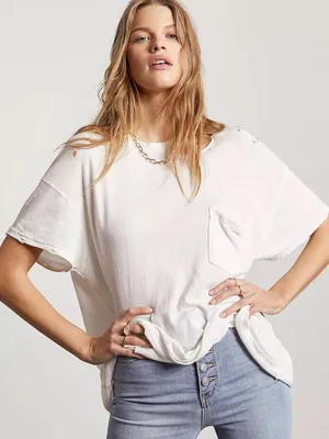 Free People We the Free Lucky Tee thumbnail 1