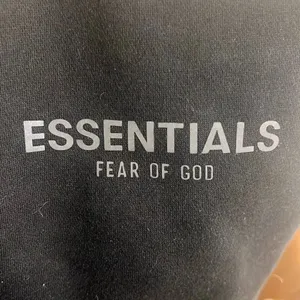 ✨Essentials Fear Of God Core Collection Black Sz Large Sweatpants✨ thumbnail 10
