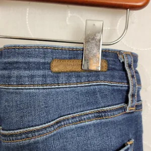 Articles of Society Womens Jeans Size 25 Blue Cropped Mid Rise Skinny Fit Button thumbnail 3